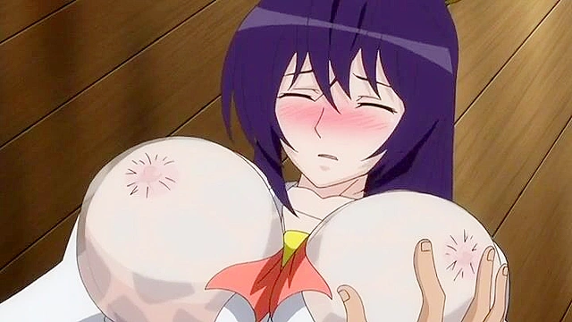 Cosplay Heaven - Busty hentai teacher gets her pussy licked at school