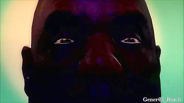 Black cocks fuck busty 3d video game babes in their tight white holes