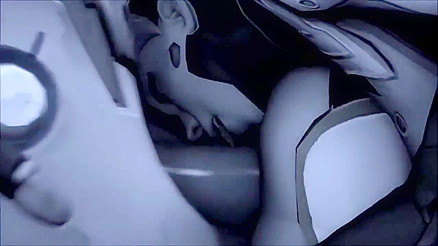 Black cocks fuck busty 3d video game babes in their tight white holes