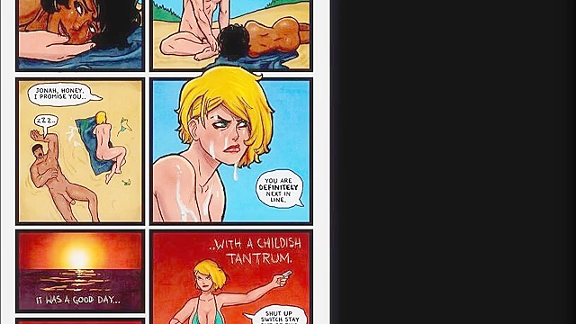 2D Comic - Switch with some hot interracial sex