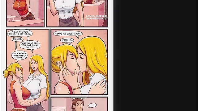 2D Comic - Switch with some hot interracial sex