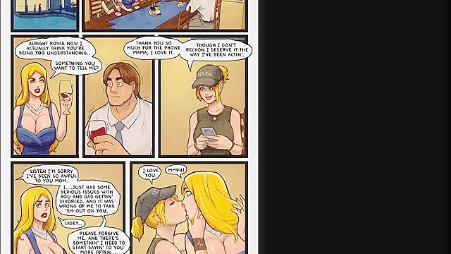 2D Comic - Switch with some hot interracial sex