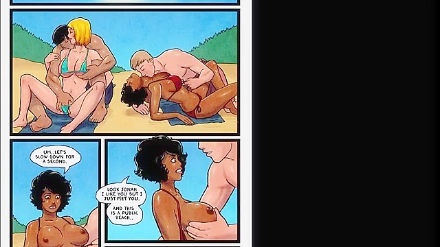 2D Comic - Switch with some hot interracial sex