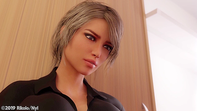 Generous Donation 1 - 3D ebony nurse gets a sperm donation from big dick futa