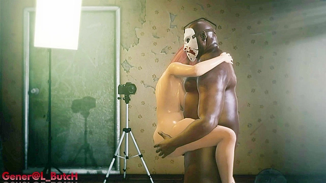 Curvy Honoka is fucked on camera in an Interracial Gangbang