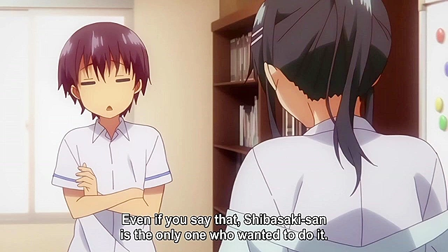 Eroges Can Solve Everything 2 - Busty virgin schoolgirl ties up student and rides his cock