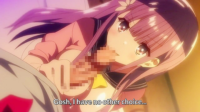 Miss Milk Wants to Spray 3 - Busty lactating schoolgirl and sister have hentai threesome