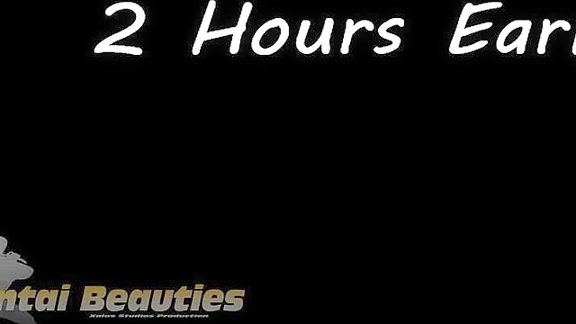 3d hentai stepmom gets on her knees and sucks a teen's big cock