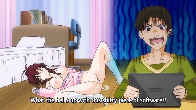 Blowjob Lips 1 - Taro orders a sex robot who gives great deepthroat blowjobs