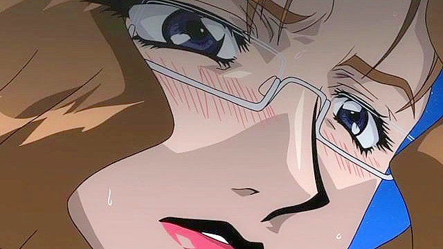 Submissive girl is tied up fucked in front of a window while pervy milf watches