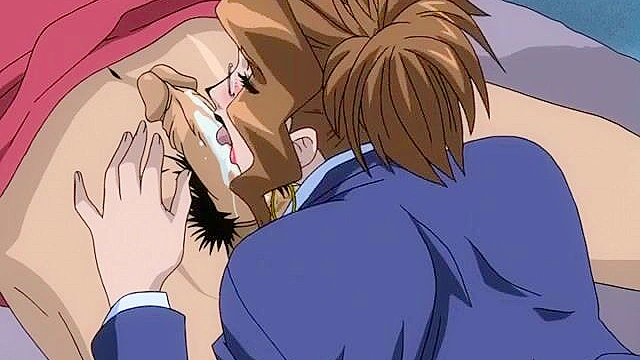 Submissive girl is tied up fucked in front of a window while pervy milf watches