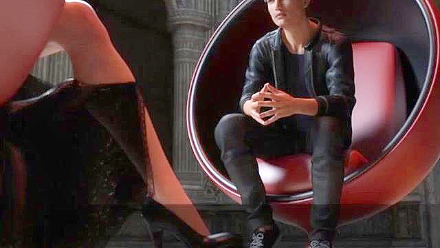 Betrayed - Hot blonde fucked in the ass on a car hood - game walkthrough