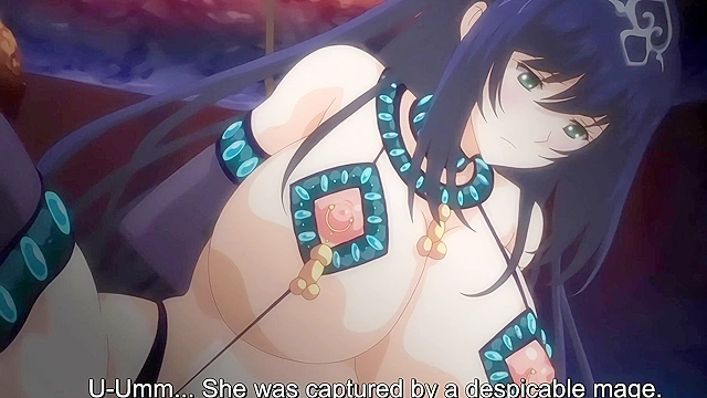 Zoku Oujo & Onna 2 - Princess sex slaves get gangbanged by nasty orcs