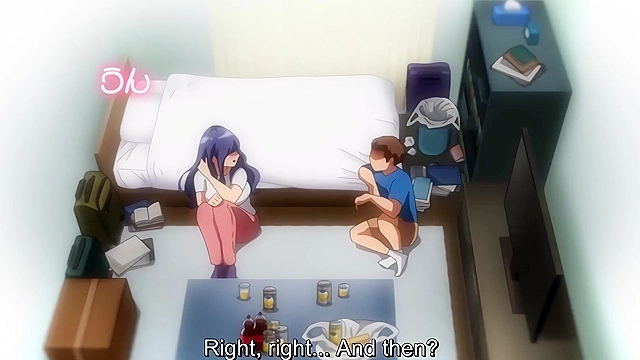 How I Made a Sex Friend 6 - Small dude fucks a busty married hentai milf