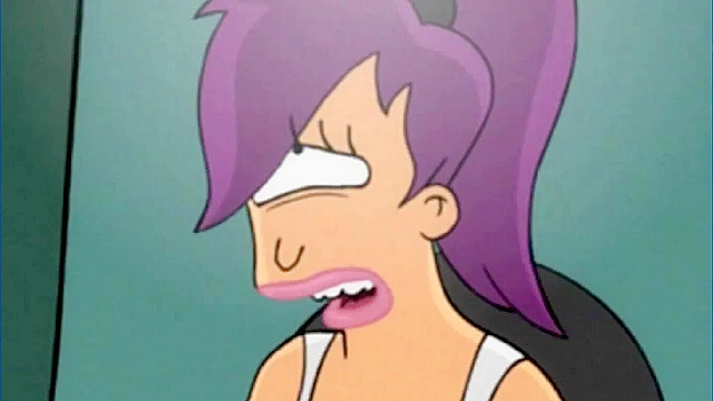 Leela Turunga is stuck in a hole and fucked from by behind by Fry