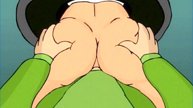 Leela Turunga is stuck in a hole and fucked from by behind by Fry