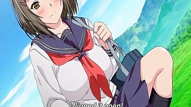 Shishunki Sex 1 - Prudish anime schoolgirl finds dirty mags and becomes sex addict