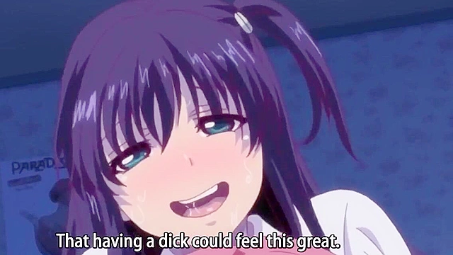 Little Devil Girlfriend 1 - Futanari succubus fucks her sister after watching evil video tape