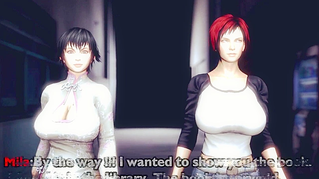 Full Moon 1 - Scary demons fuck the tender holes of Mila and Pai Chan