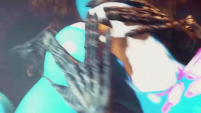 Samus and Unknown Planet 9 - Busty Samus Aran gets her pussy tore open by a big alien monster dick