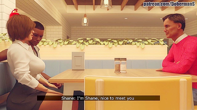 Black student fucks busty wife while cuckold husband watches