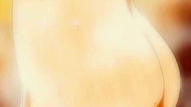 Sex In The Subway 1 - Busty hentai bitch in glasses gets fucked deep on train while bystanders watch