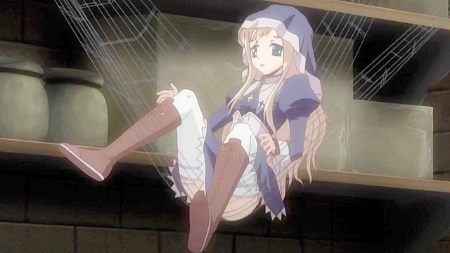 Spring Love Maiden 1 - Busty hentai kendo babe fucked after practice session