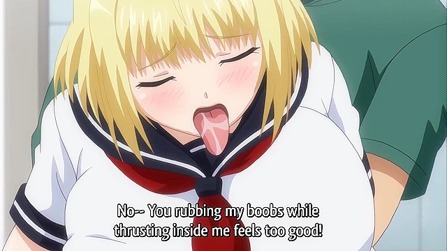 Married in the Boonies 3 - Busty russian hentai wife masturbates both holes with kitchen items