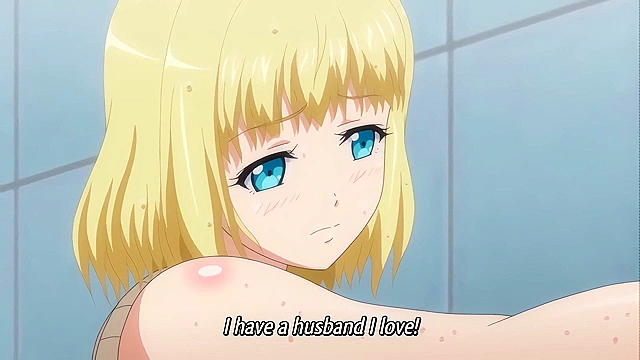 Married in the Boonies 3 - Busty russian hentai wife masturbates both holes with kitchen items