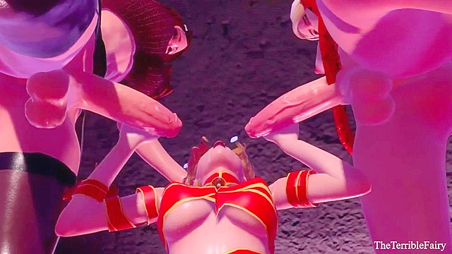 A Present For US - Big dicked futas double penetrate petite 3d teen