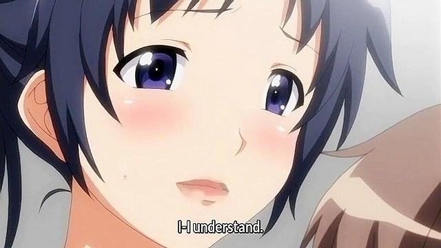 Beloved Mother 2 - Pregnant busty hentai mother is fucked by nephew and son