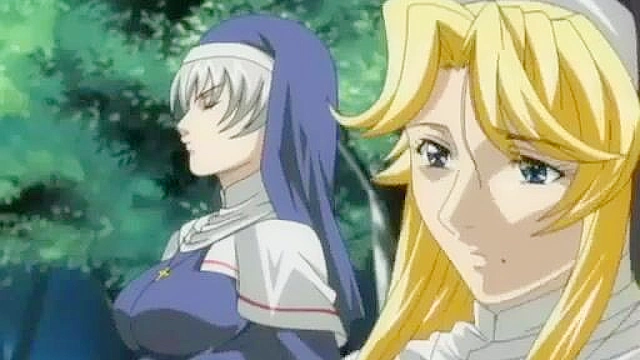 Dark Chapel 1 - Dirty priest bangs the curvy anime nuns in the church