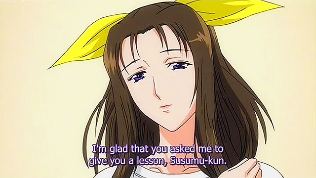 Hypnosis Technique 2 ep1 - Busty milf is hypnotized into sex lesson with anime student