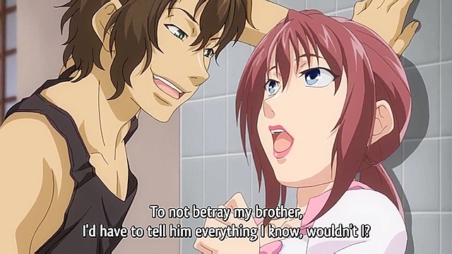 Busty housewife cheats on her husband with his brother in seedy hotel