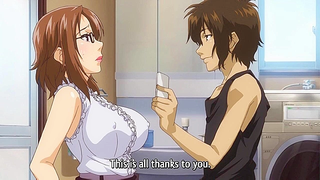 Busty housewife cheats on her husband with his brother in seedy hotel