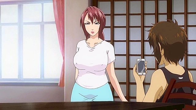 Busty housewife cheats on her husband with his brother in seedy hotel