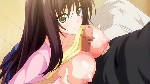 Pretty x Cation 1 ep1 - Busty hentai teacher gives boobjob to student who cums on her face