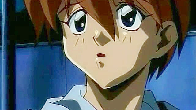 Horny guy dreams about fucking a busty anime teen in the bathtub