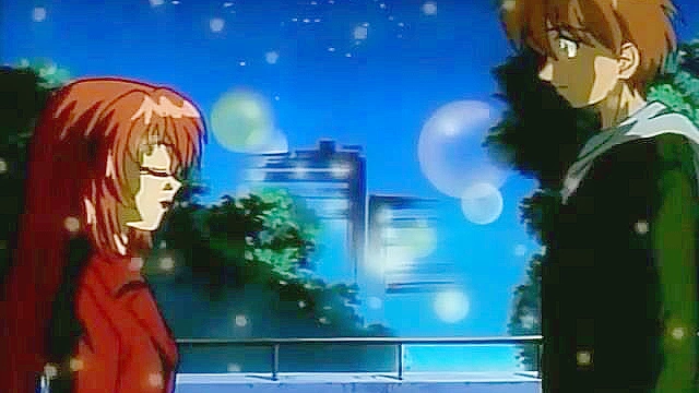 Horny guy dreams about fucking a busty anime teen in the bathtub