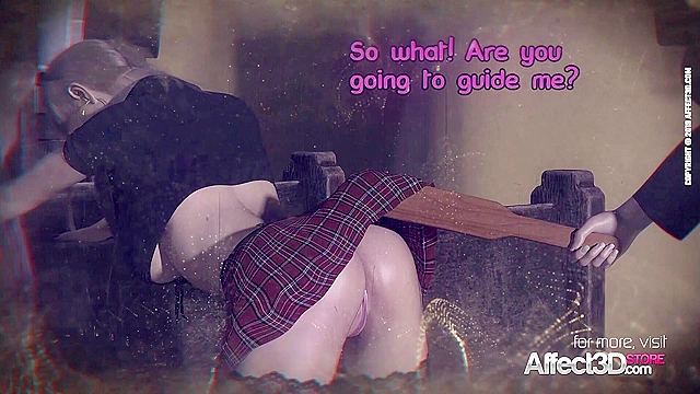 Bad girl Katie is fucked by futanari nun in a 3d fantasy adult comics