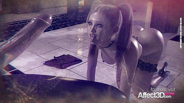 Bad girl Katie is fucked by futanari nun in a 3d fantasy adult comics