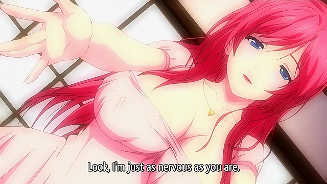 Heartful Maman - Busty redheaded hentai stepmom fucks son with her huge titties