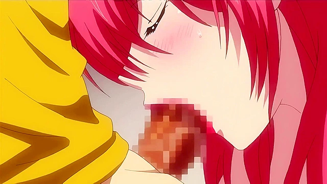 Heartful Maman - Busty redheaded hentai stepmom fucks son with her huge titties