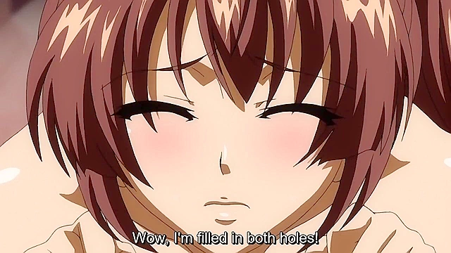 Dirty nurse gives patient a busty boobjob complete with sticky hentai facial