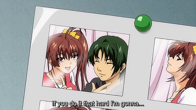 Dirty nurse gives patient a busty boobjob complete with sticky hentai facial