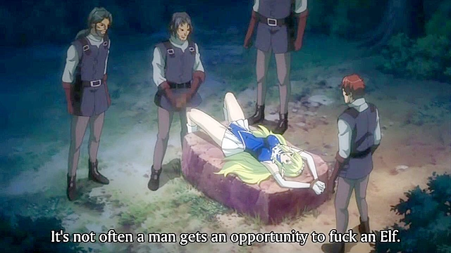 Blonde elf princess gets her tight pussy filled with a hot jizz creampie