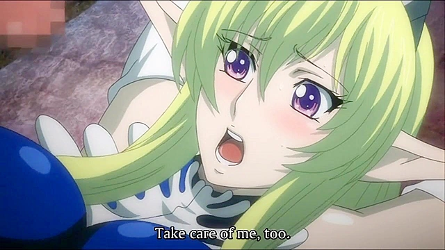 Blonde elf princess gets her tight pussy filled with a hot jizz creampie