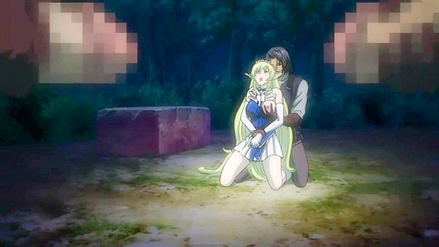 Blonde elf princess gets her tight pussy filled with a hot jizz creampie