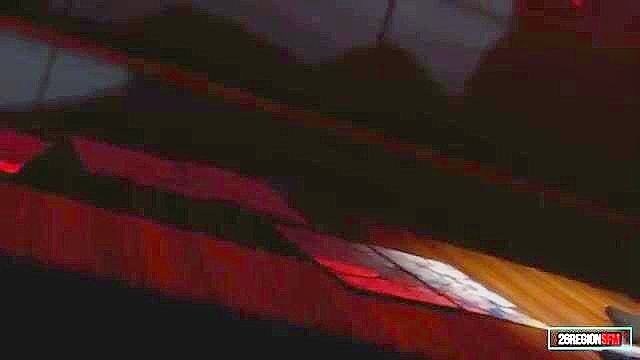 Samus Aran is pounded rough in her pussy by a cyborg's meaty cock