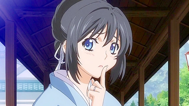 Secret Hot Spring Tour 1 - Friend watches while crush gets fucked at hot springs